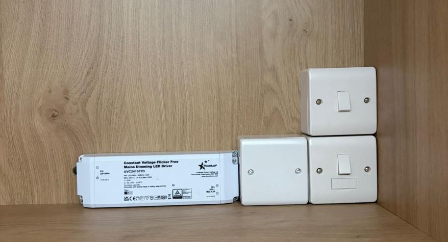 Kitchen LED Feature Lighting Upgrade in Blackwater