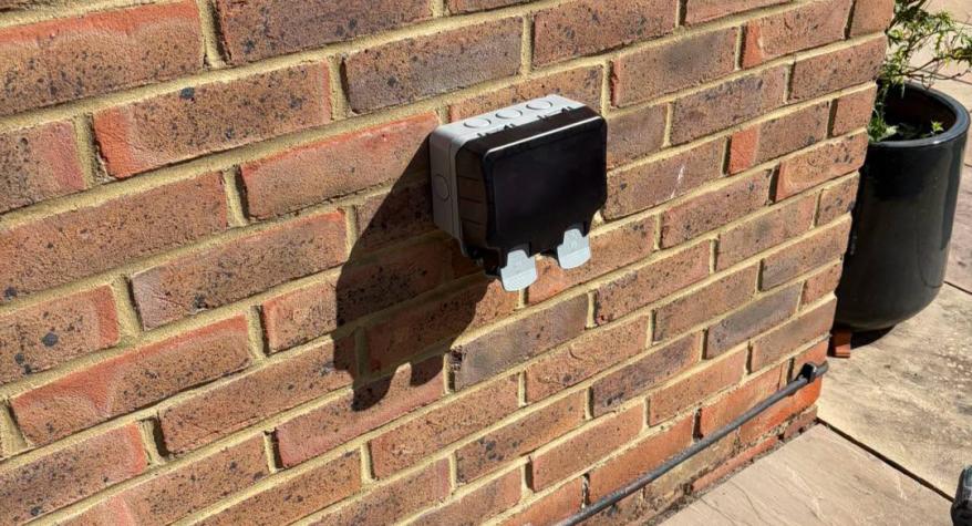 Outdoor Socker Installation in Blackwater