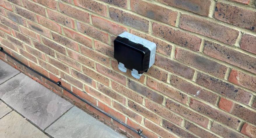 Outdoor Socker Installation in Blackwater