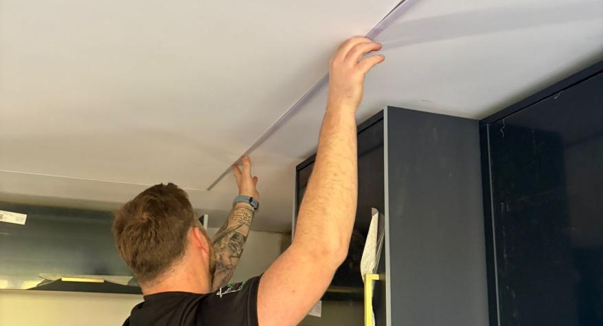 Kitchen LED Feature Lighting Upgrade in Blackwater