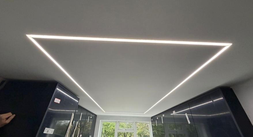 Kitchen LED Feature Lighting Upgrade in Blackwater